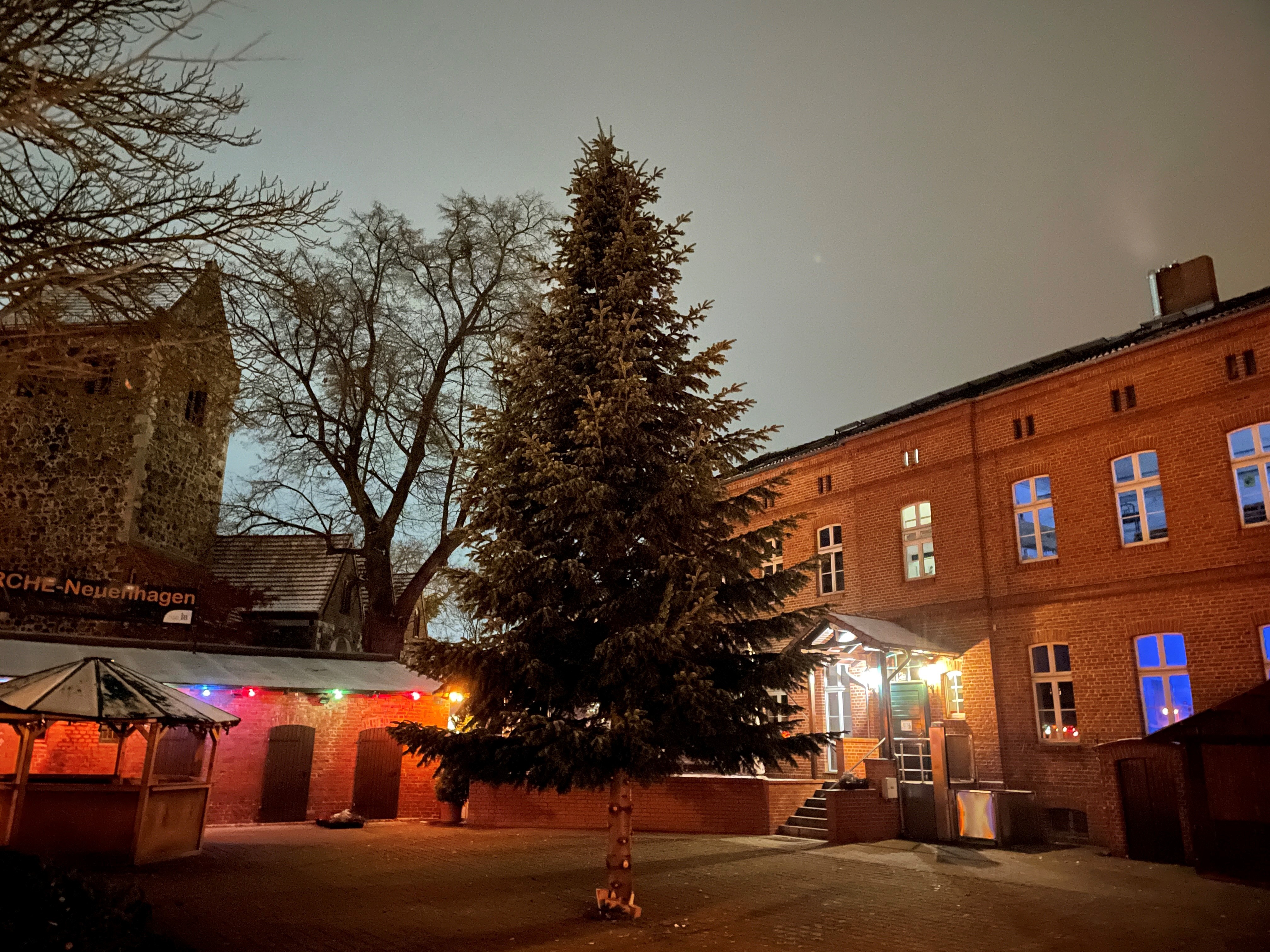 Weihnachtsmarkt in den Startl chern Gemeinde Neuenhagen bei Berlin